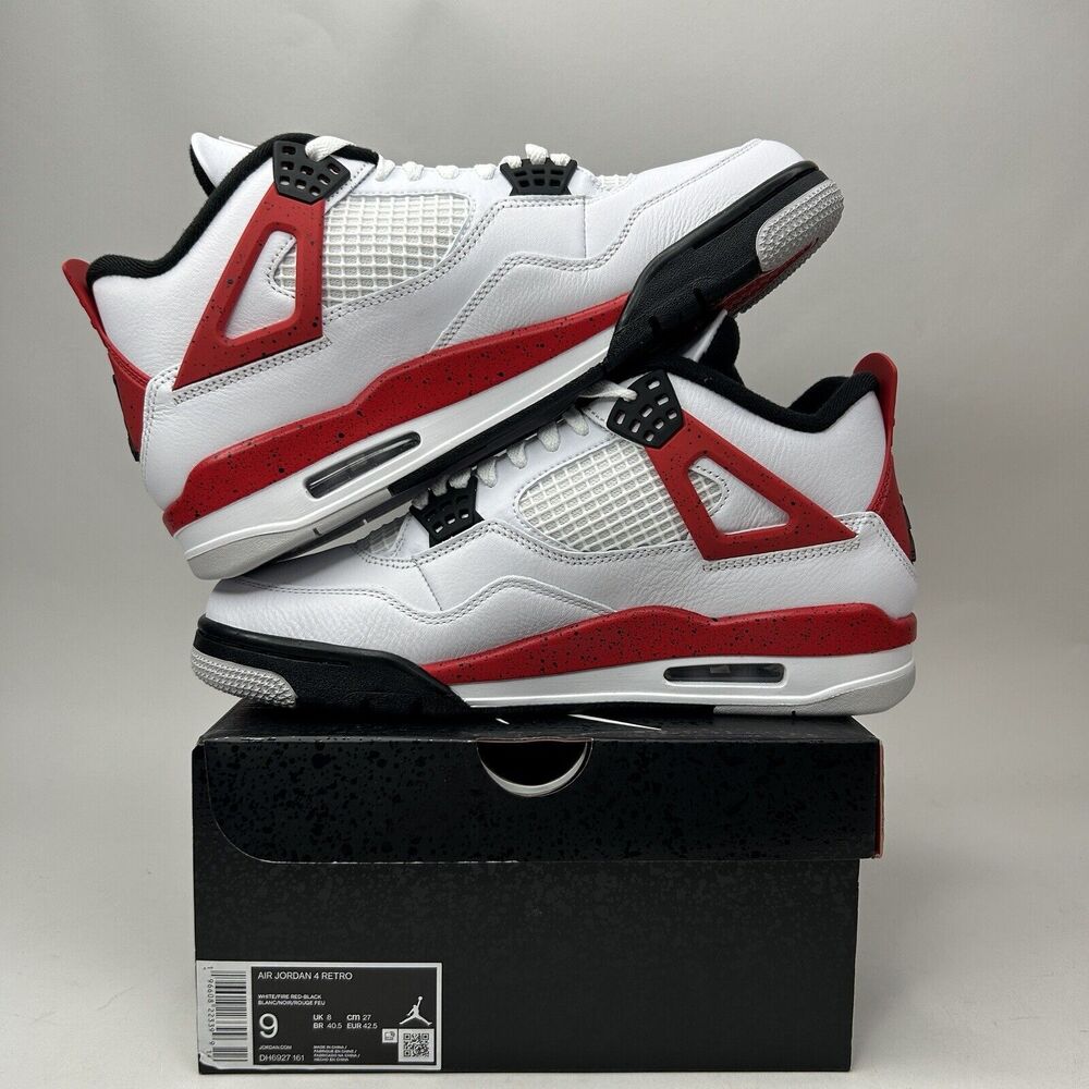 Nike Air Jordan 4 Retro “Red Cement” 2023 - Picture 3 of 4